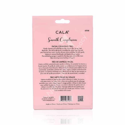 Cala Facial Cleansing Set Baby Pink-67518