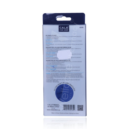 Cala Black Gel Bead Eye Mask For Men