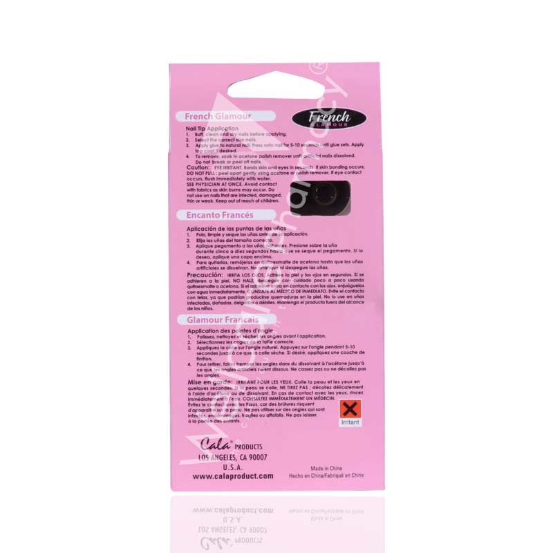 Cala French 87832 Glamour Nail Kit(M) 24'S