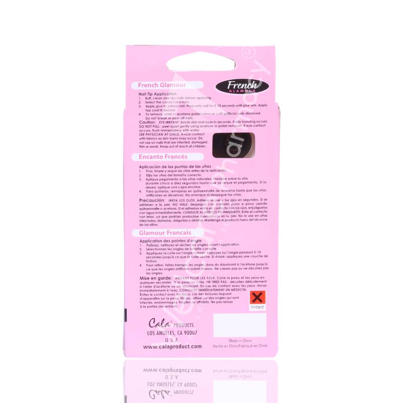 Cala French 87833 Glamour Nail Kit(M) 24'S