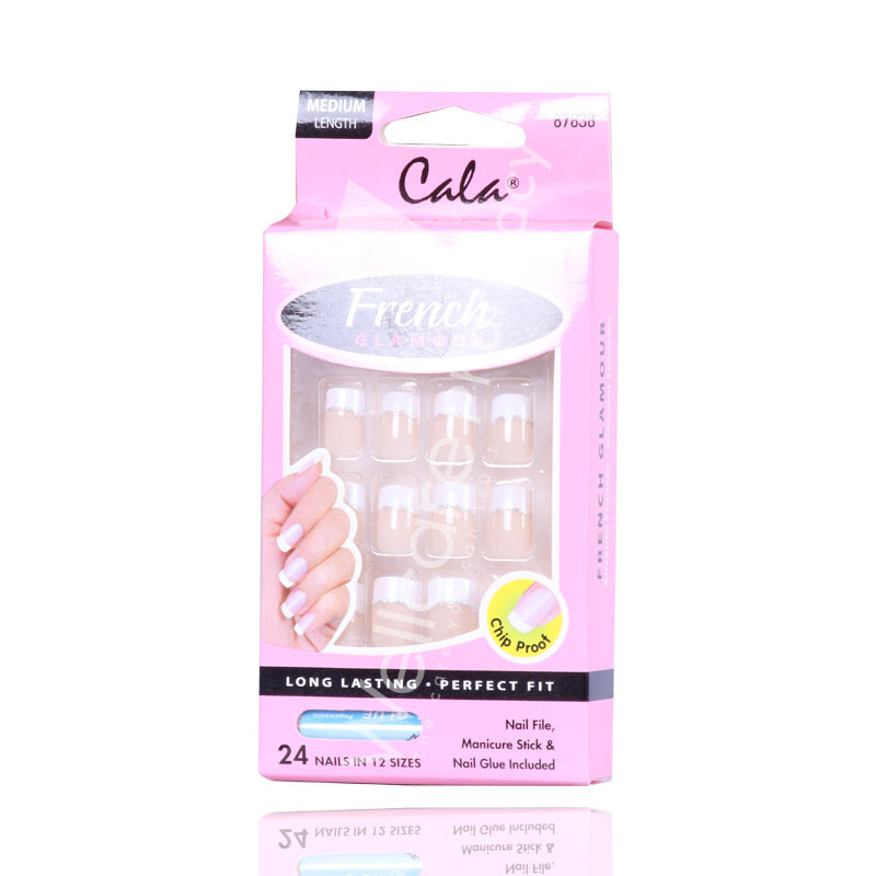 Cala French 87838 Glamour Nail Kit(M) 24'S