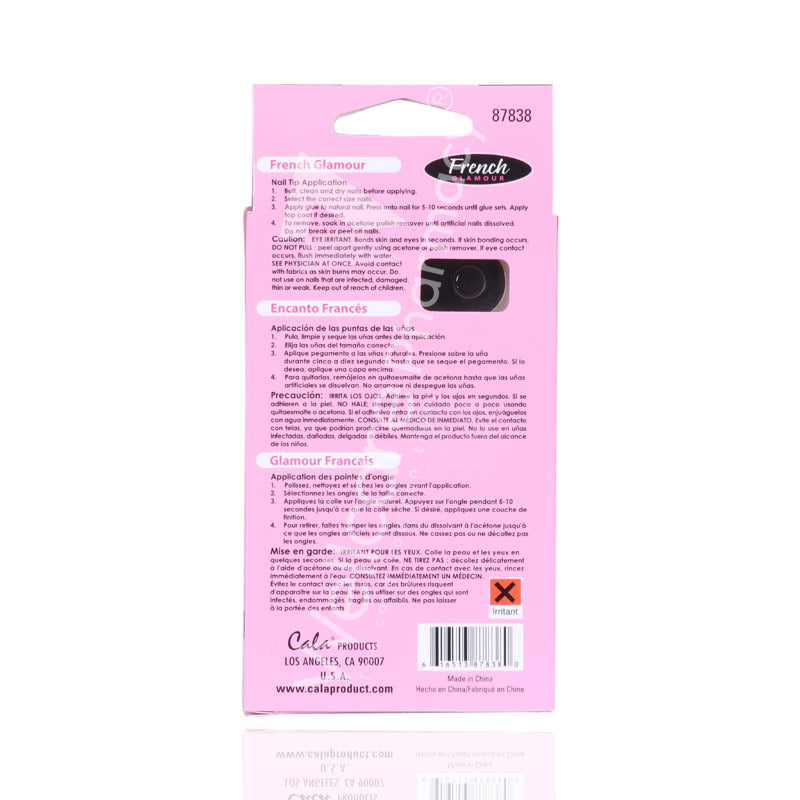 Cala French 87838 Glamour Nail Kit(M) 24'S