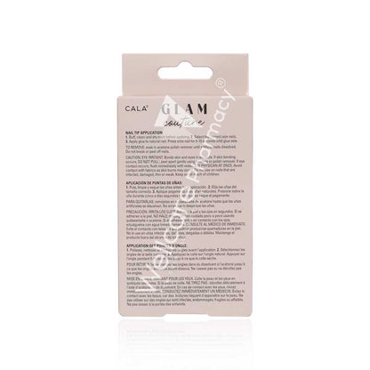 Cala Glam Couture Medium Black Nail Kit 24'S- 87863