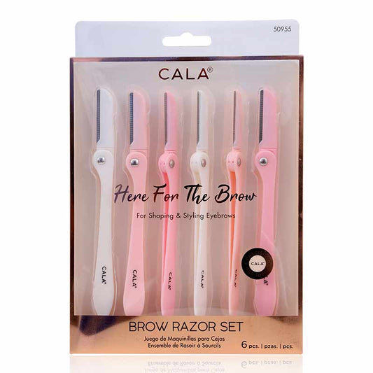 Cala Here For The Brow Razor Set 6'S