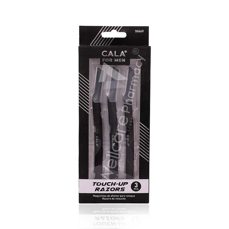 Cala Man'S Touch-Up Razors 3 Pcs--50669