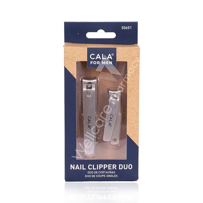 Cala Men's Nail Clipper Duo -50651
