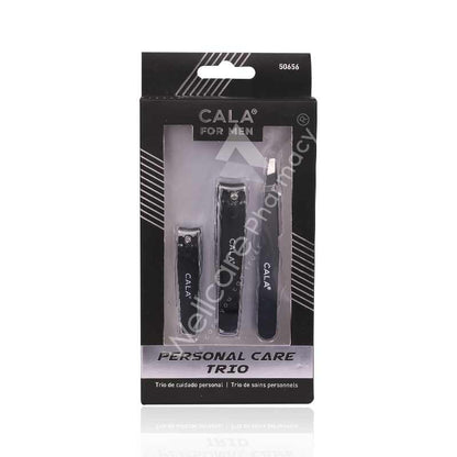 Cala Men's Personal Care Trio-Black-50656