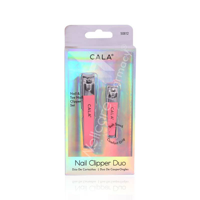 Cala Nail Clipper Duo Coral -50812 Cala Nail Clipper Duo Coral -50812
