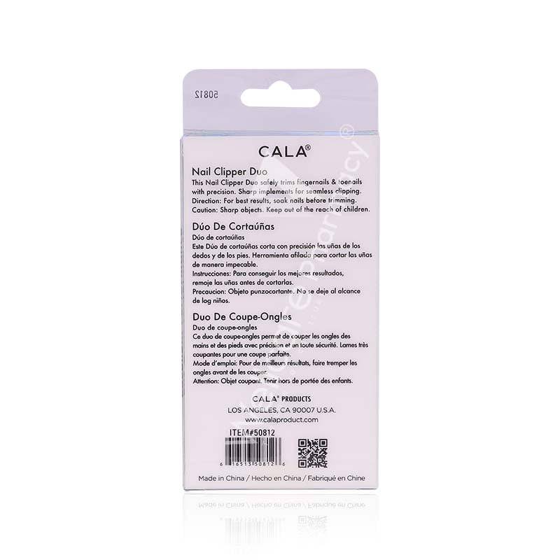Cala Nail Clipper Duo Coral -50812 Cala Nail Clipper Duo Coral -50812
