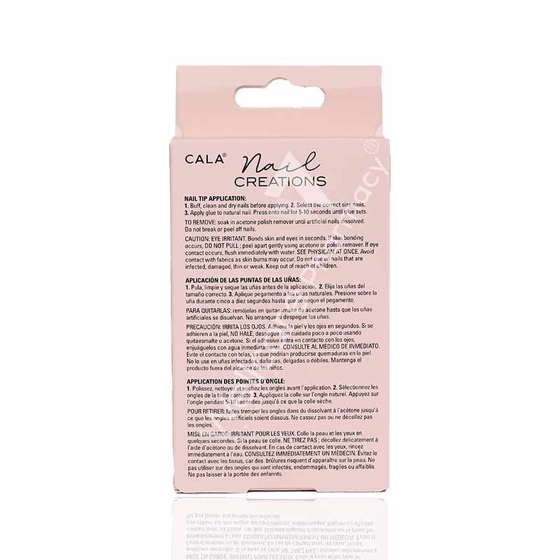Cala Nail Creations Lux Stiletto Warm Browns Nail Kit-87848 Cala Nail Creations Lux Stiletto Warm Browns Nail Kit-87848