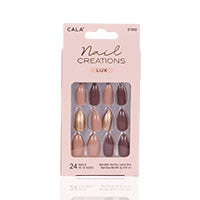 Cala Nail Creations Lux Stiletto Warm Browns Nail Kit-87848
