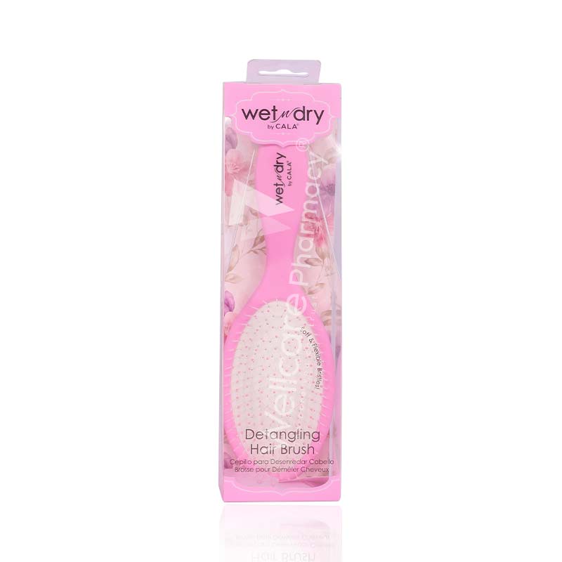 Cala Pink Detangling  Hair Brush 66713