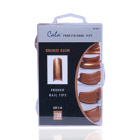 Cala Professional Color Nail Tips Bronze Glow 100'S0