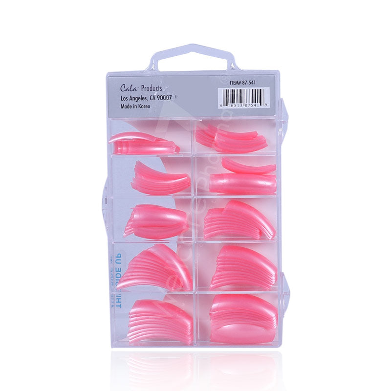 Cala Professional Color Nail Tips Pink Pearl100'S