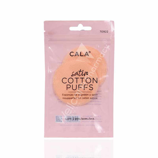 Cala Satin Cotton Puffs 2pc-70922