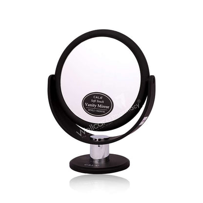 Cala Soft Touch Vanity Mirror Black- 69431