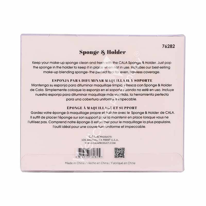 Cala Sponge & Holder Purple Slant - 76282 Cala Sponge & Holder Purple Slant - 76282
