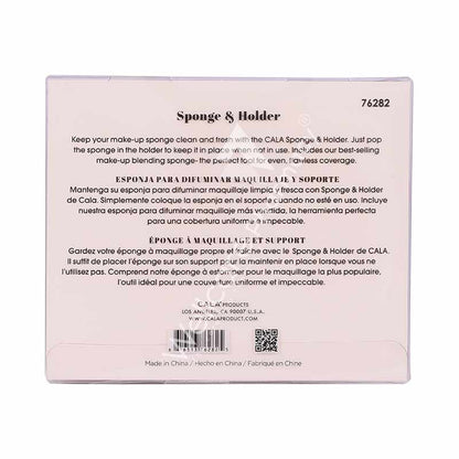 Cala Sponge & Holder Purple Slant - 76282