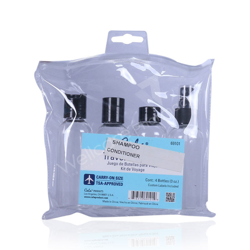 Cala Travel Bottle Kit 4'S