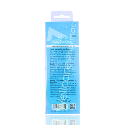 Cala Wet & Dry Travel Hairbrush Green
