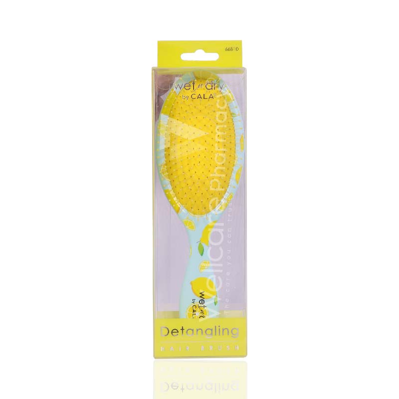 Cala Wet N Dry Hair Brush Dainty Daisy-66810 Cala Wet N Dry Hair Brush Dainty Daisy-66810