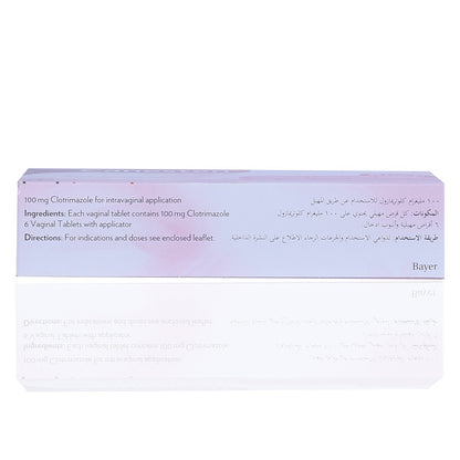 Canesten Vaginal Tablets 6'S 0.1g