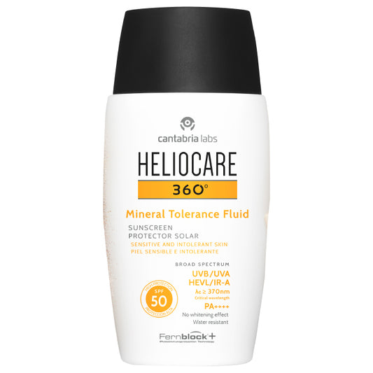 Cantabria Heliocare 360° Mineral Tolerance Fluid Spf50 - 50ml - Wellcare Pharmacy