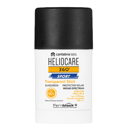 Cantabria Heliocare 360° Sport Transparent Stick Spf50+ 25g