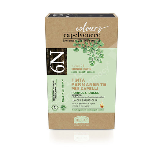 Capelvenere Permanent Hair Dye Dark Blonde 6N-164T6