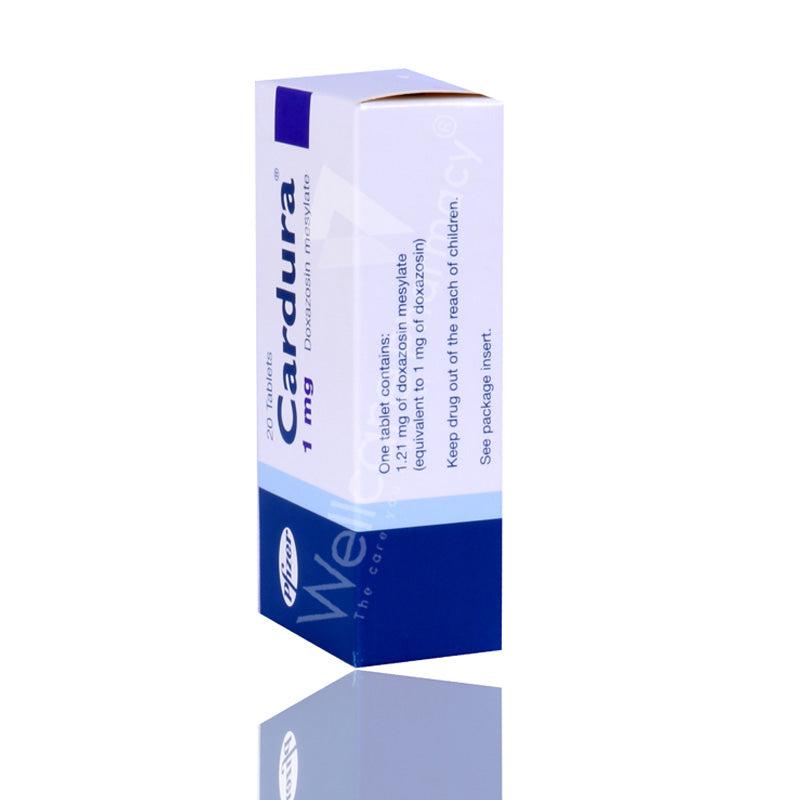 Cardura 1Mg Tablets 20'S