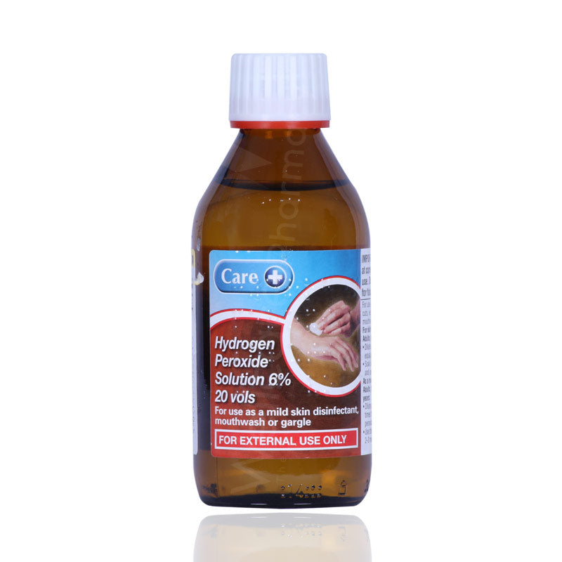 Care Hydrogen Peroxide 6% 200ml - Wellcare Pharmacy