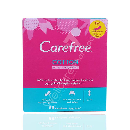 Carefree Cotton Fresh 56'S