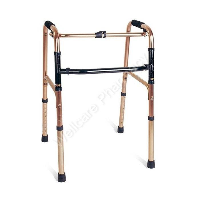 Caremax Ca812l-C Aluminium Reciprocating Folding Walker Caremax Ca812l-C Aluminium Reciprocating Folding Walker