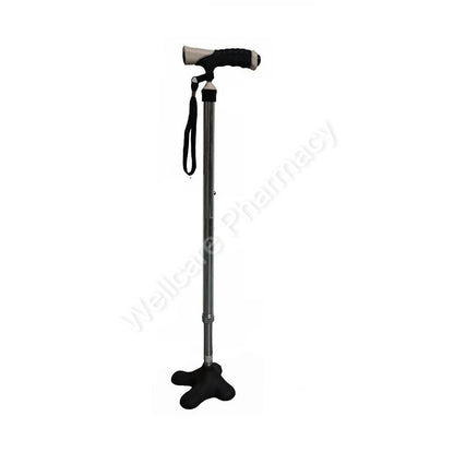 CAREMAX CA8332L WALKING STICK WITH LIGHT(BROWN)