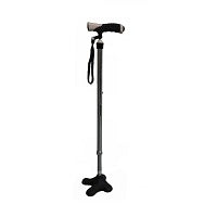 CAREMAX CA8332L WALKING STICK WITH LIGHT(BROWN)