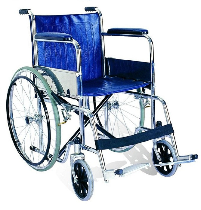 Caremax Steel Chrome Wheel Chair Mag Wheel