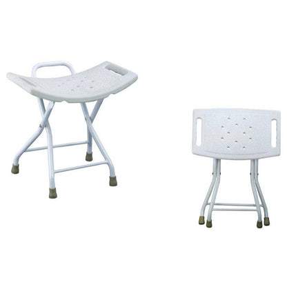Caremax Steel Folding Shower Chair - Wellcare Pharmacy