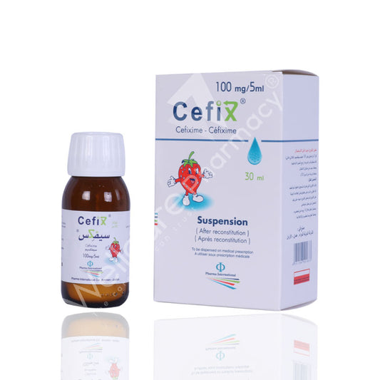 Cefix 100mg Suspension 30ml