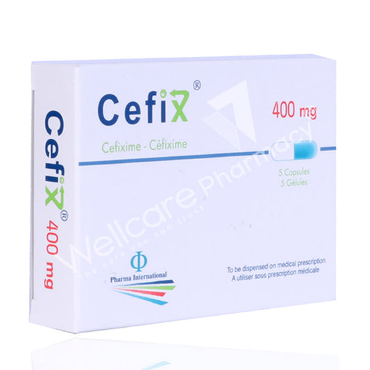 Cefix 400Mg Capsules 5'S