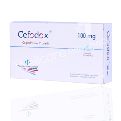 Cefodox 100mg Tablets 10'S - Wellcare Pharmacy