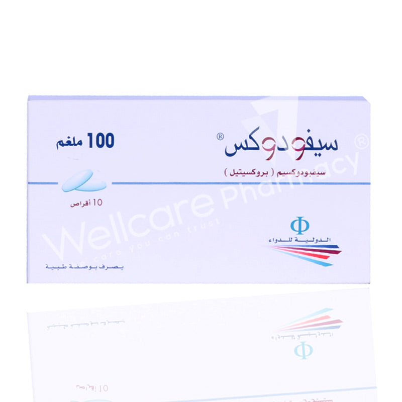 Cefodox 100mg Tablets 10'S - Wellcare Pharmacy