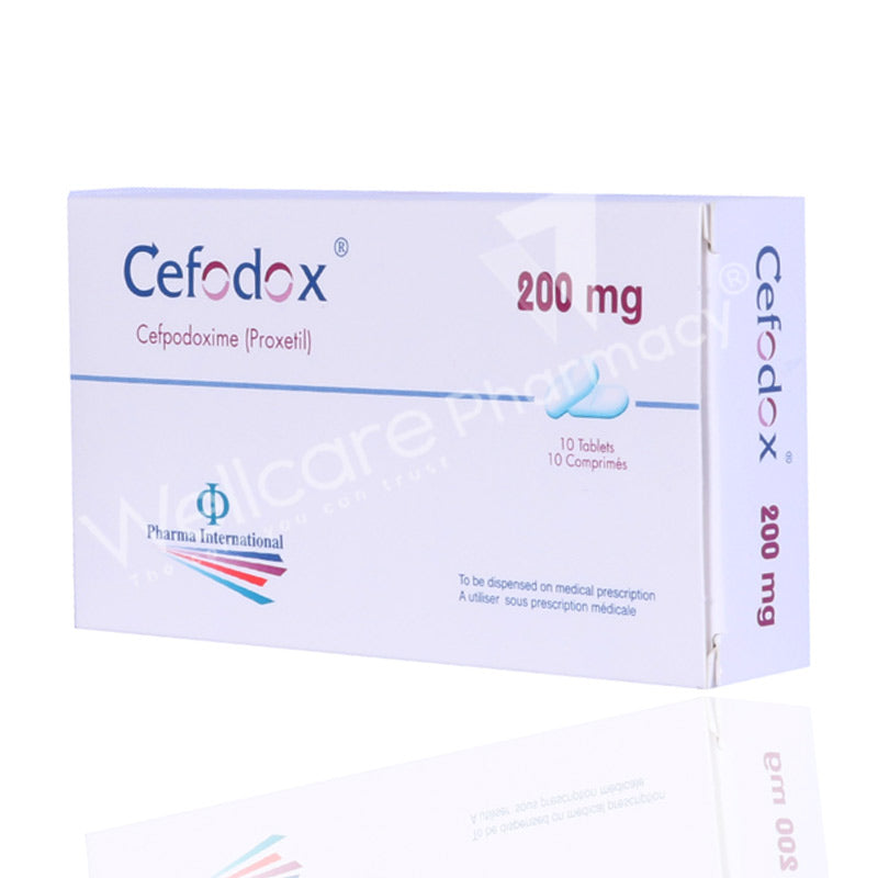 Cefodox 200Mg Tablets 10'S