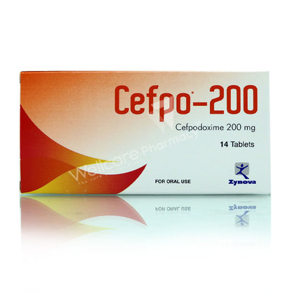 Cefpo 200Mg Tablets 14'S