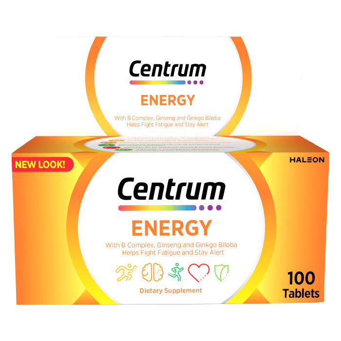 Centrum Energy Tablets 100'S