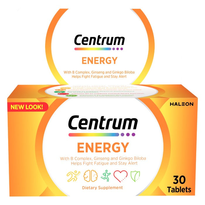 Centrum Energy Tablets 30'S