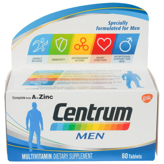 Centrum Men Tablets 60'S - Wellcare Pharmacy