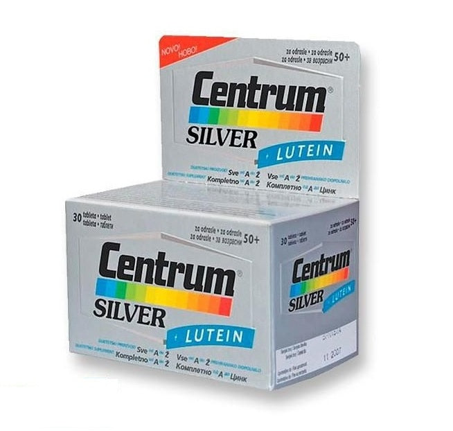 Centrum Silver With Lutein Tablets 30'S