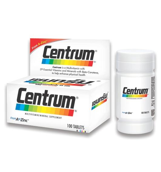 Centrum With Lutein Tablets 100'S