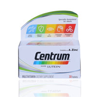 Centrum With Lutein Tablets 30'S