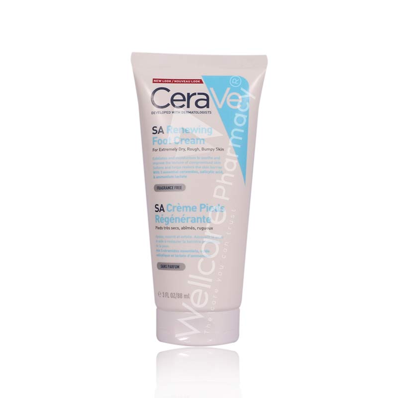 Cerave Sa Renewing Foot Cream 88 Ml